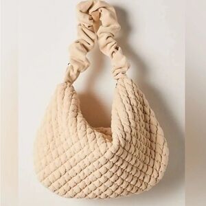 New FP Movement Pucker Up Fleece Carryall ~ Cream